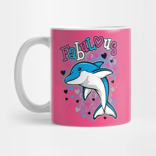 Dolphin Fabulous kids t-shirt Mug